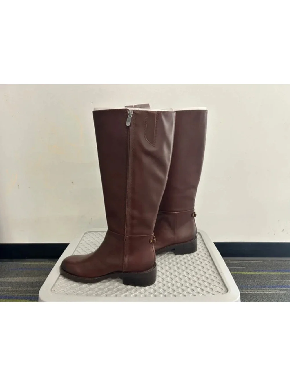 Sam Edelman Milla Equestrian Boot Spiced Pecan 7.5